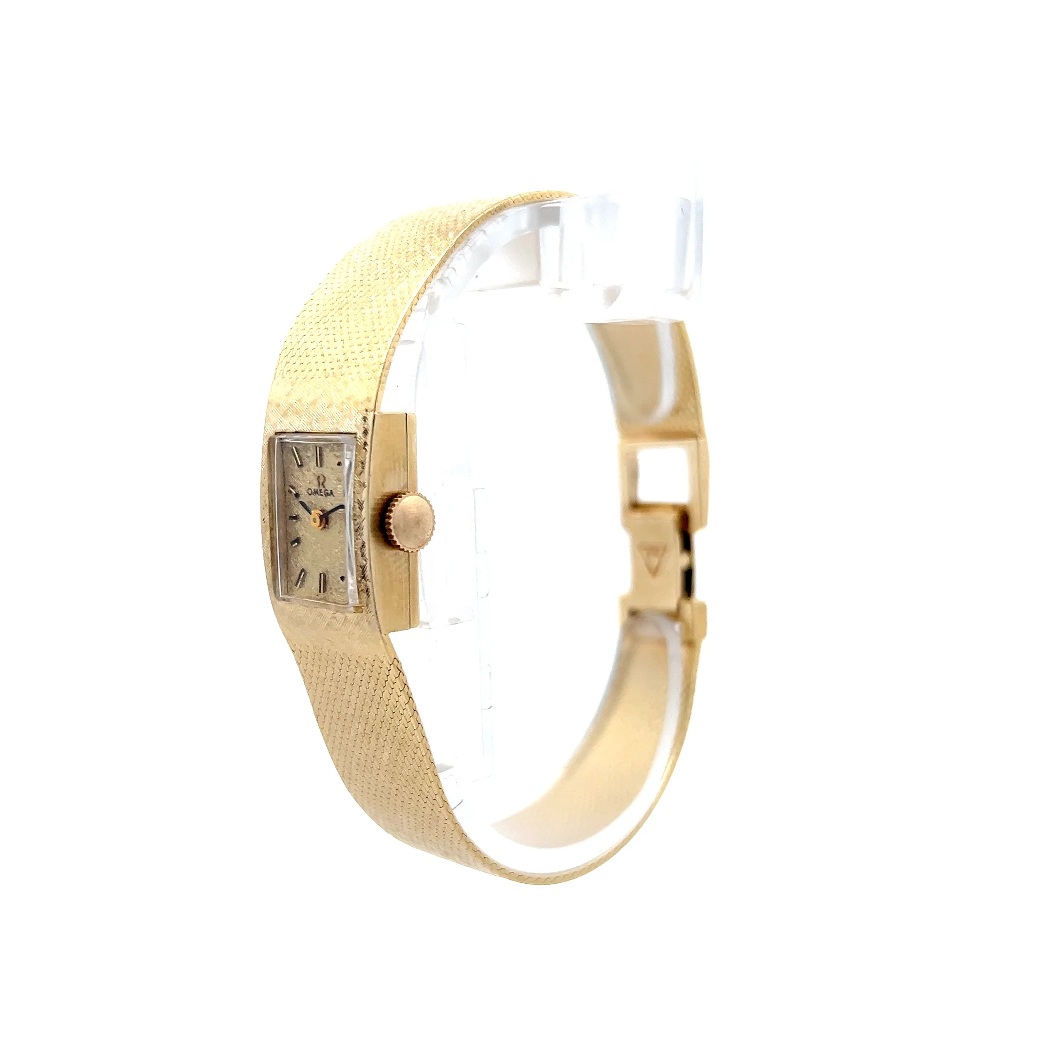 Vintage 1970s Ladies Omega Watch 8928 in 14k Yellow Gold - Image 2