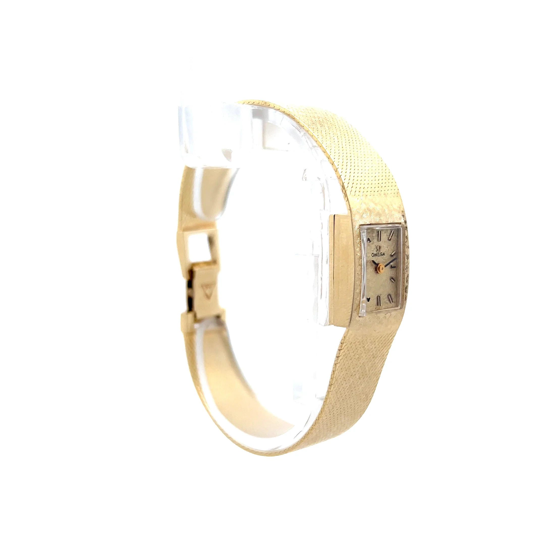 Vintage 1970s Ladies Omega Watch 8928 in 14k Yellow Gold - Image 3