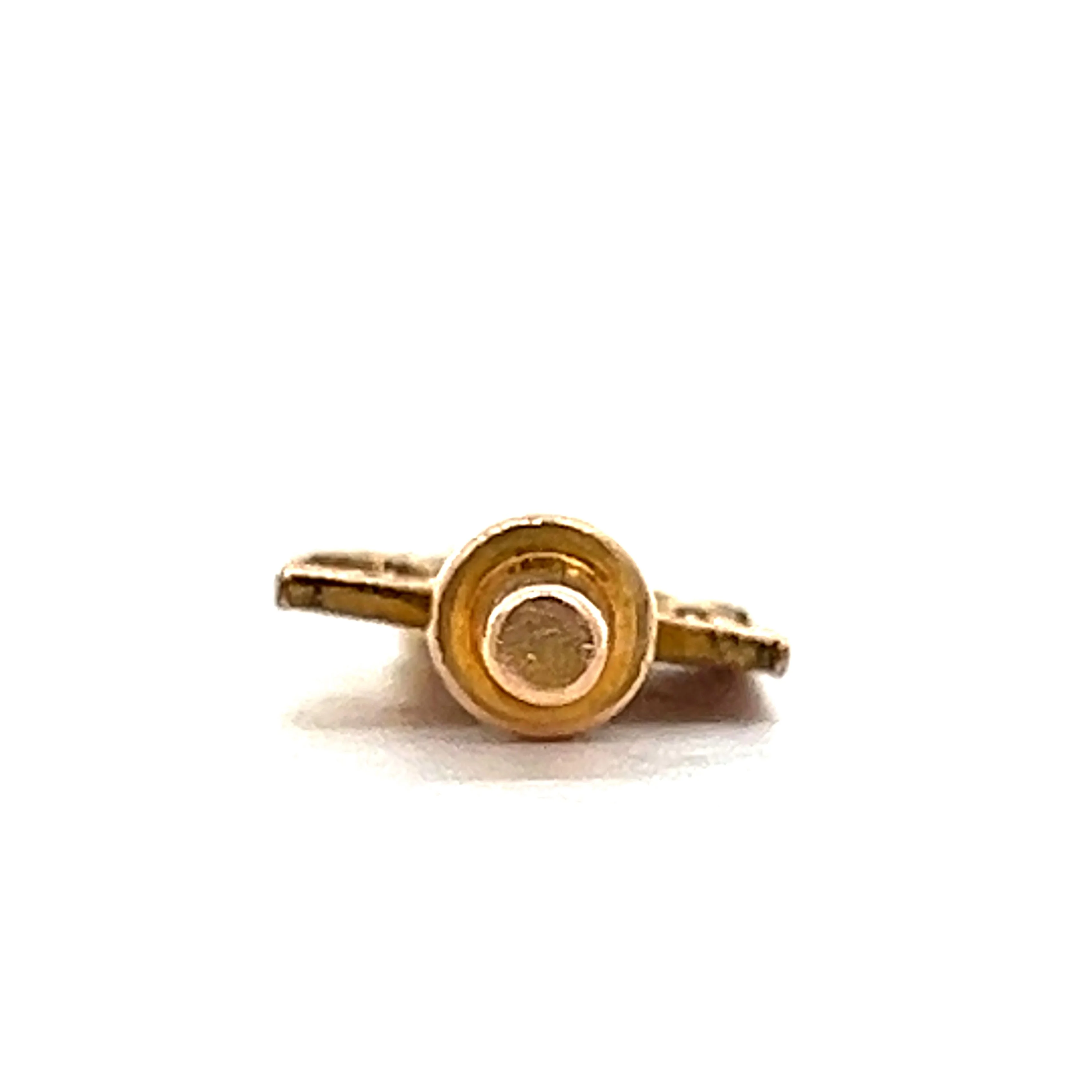 Vintage Bucknell Student Council Charm in 10k Yellow Gold - Image 3