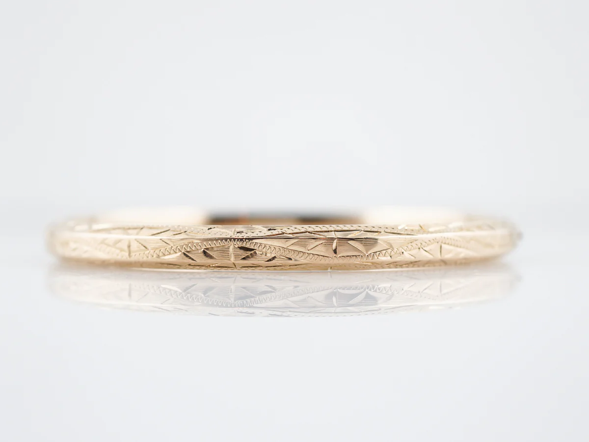 Vintage Bracelets Mid Century in 14k Yellow Gold - Image 2