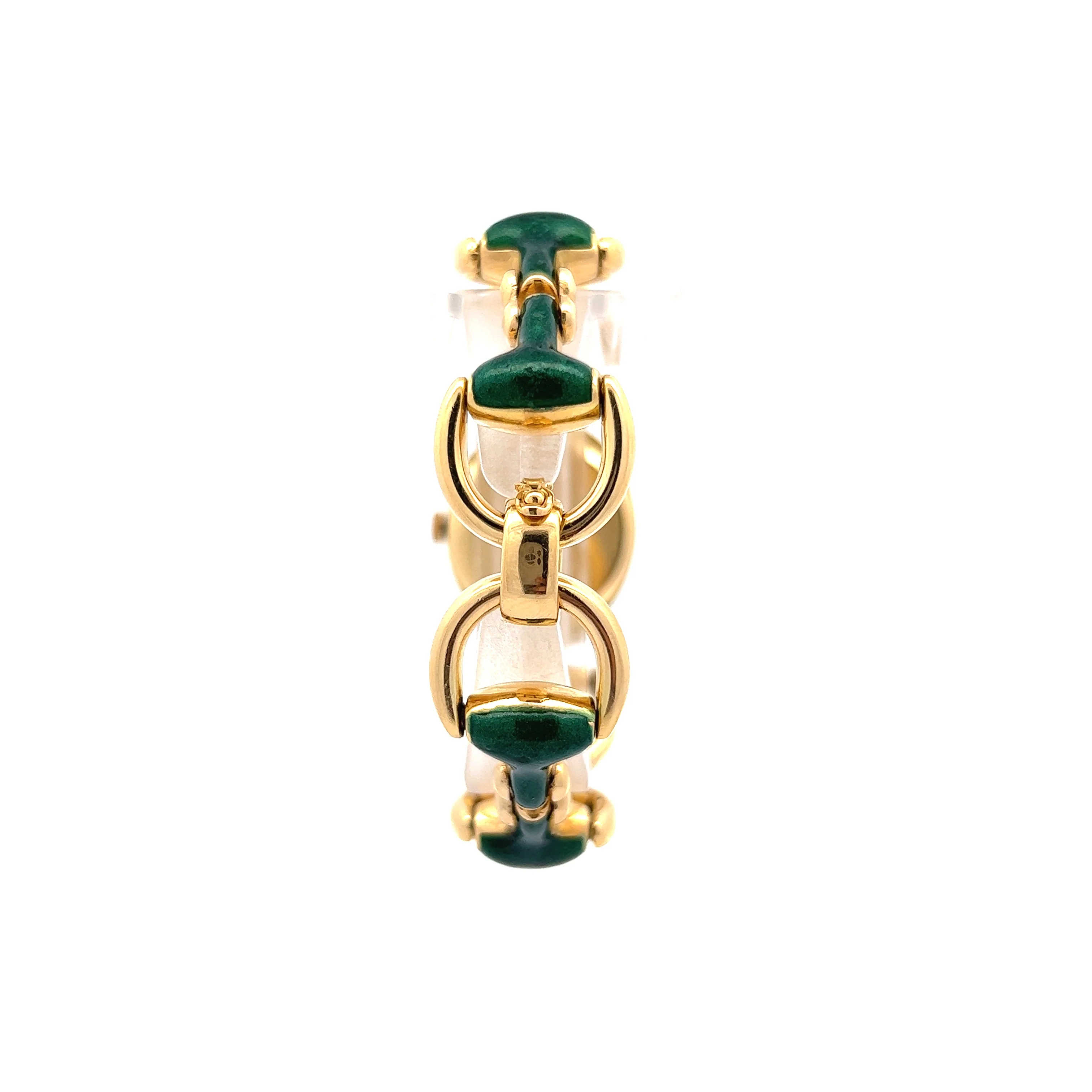 Vintage Ladies Bueche Girod Watch in 18k Yellow Gold - Image 4