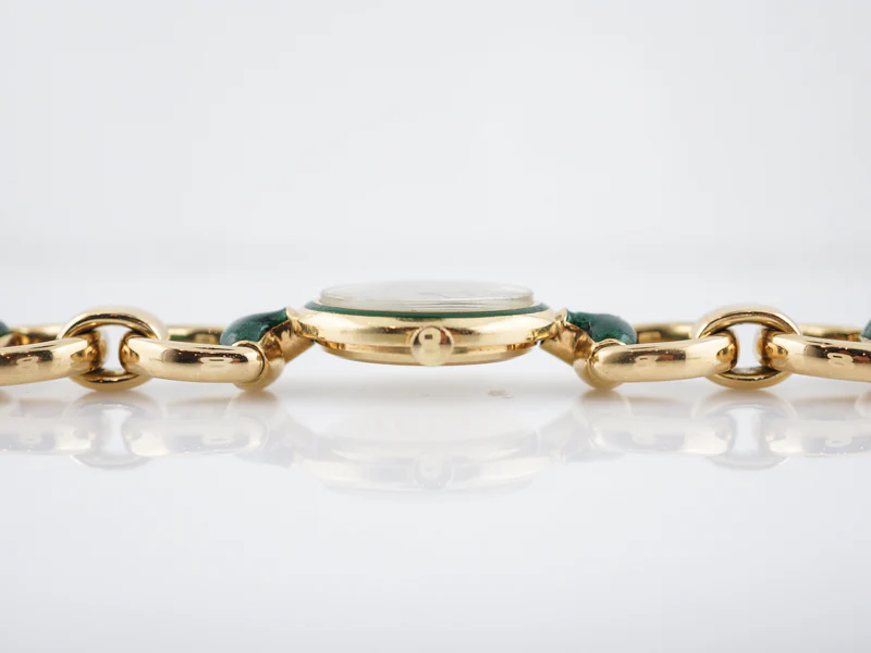 Vintage Ladies Watch Italian Mid-Century in 18k Yellow Gold - Image 3