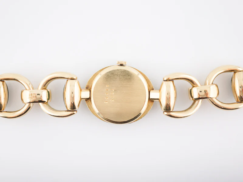 Vintage Ladies Watch Italian Mid-Century in 18k Yellow Gold - Image 4