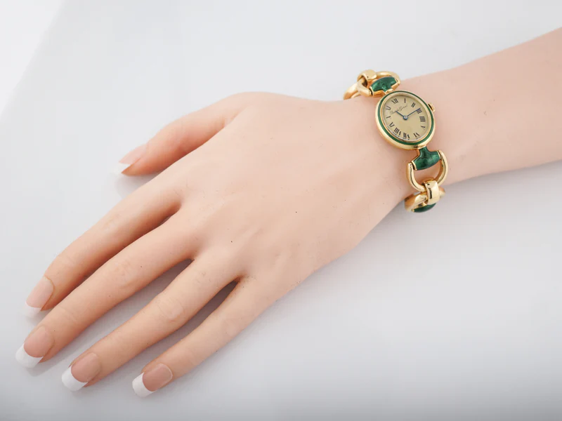 Vintage Ladies Watch Italian Mid-Century in 18k Yellow Gold - Image 6