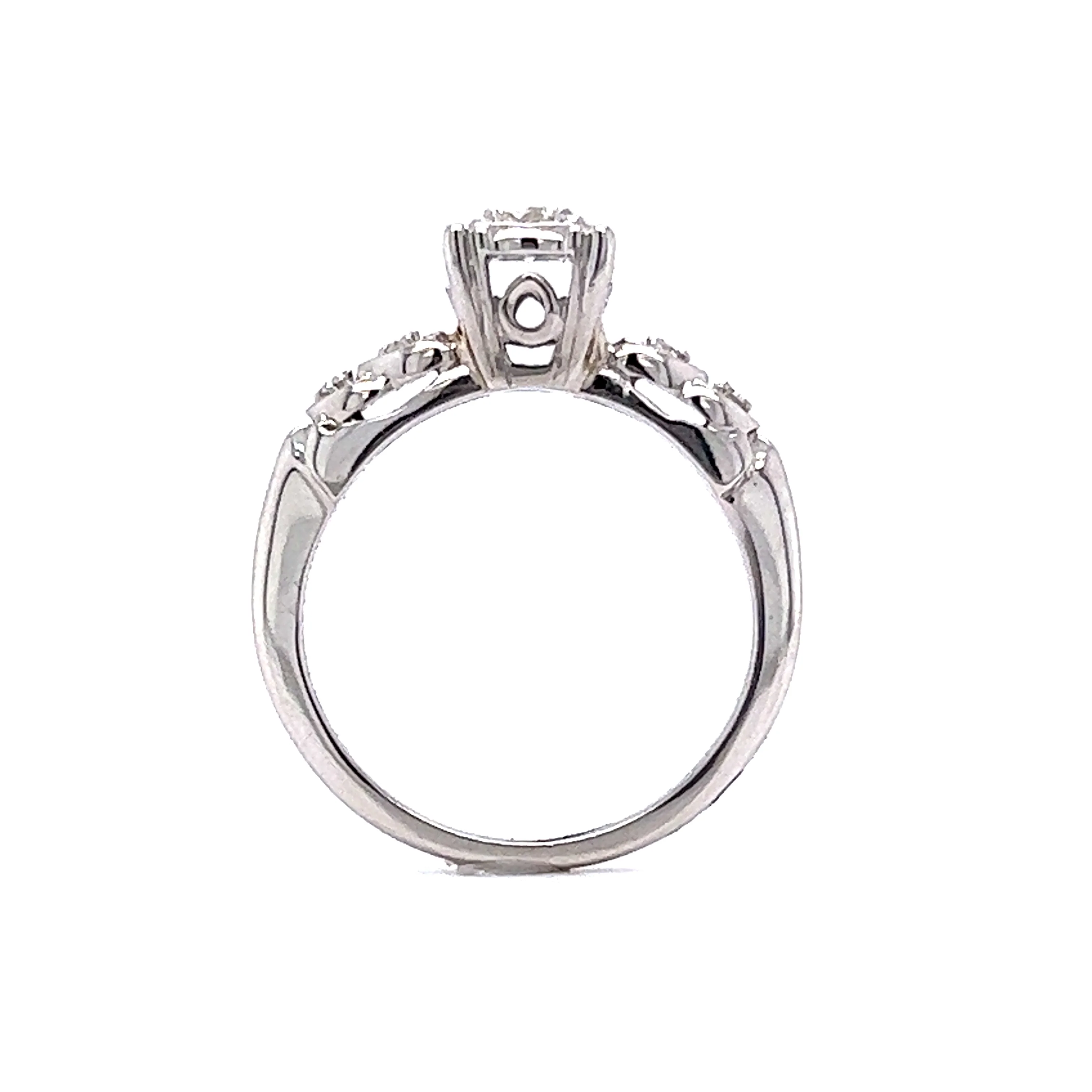 Vintage Mid-Century Diamond Engagement Ring in 14k - Image 4