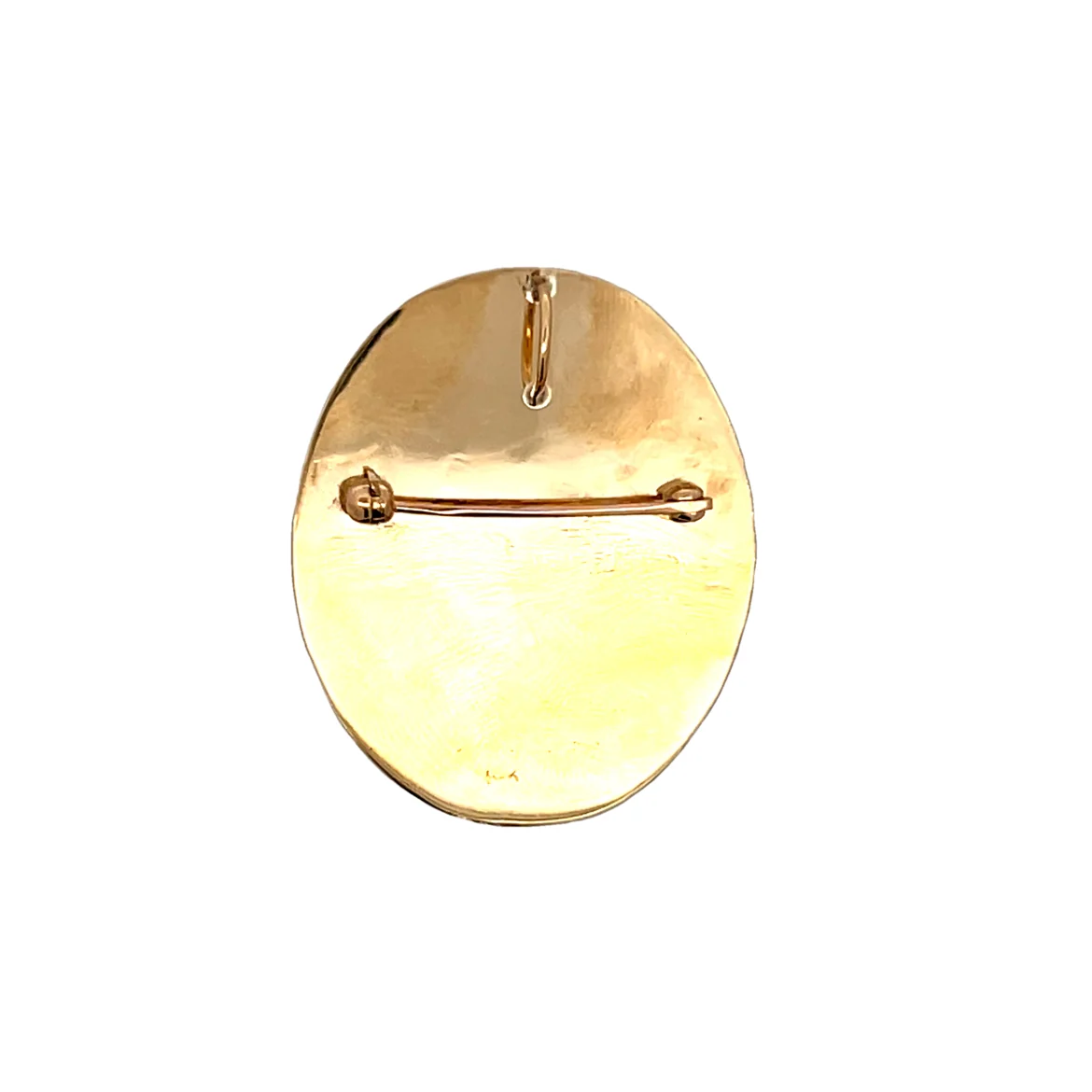 Vintage Mid-Century Key Pendant in 14k Yellow Gold - Image 2