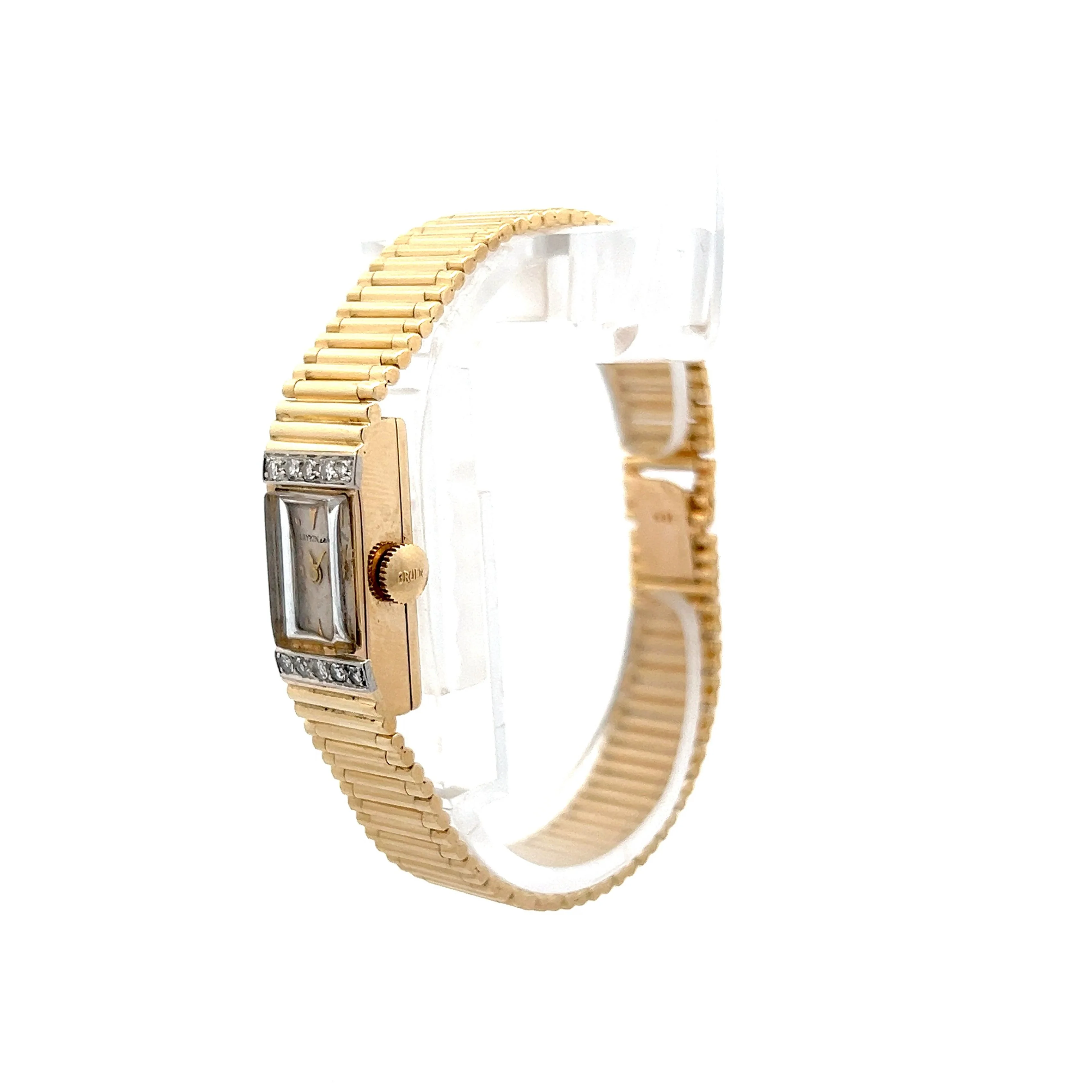 Vintage Mid-Century Lady's Watch in 14k Yellow Gold - Image 2