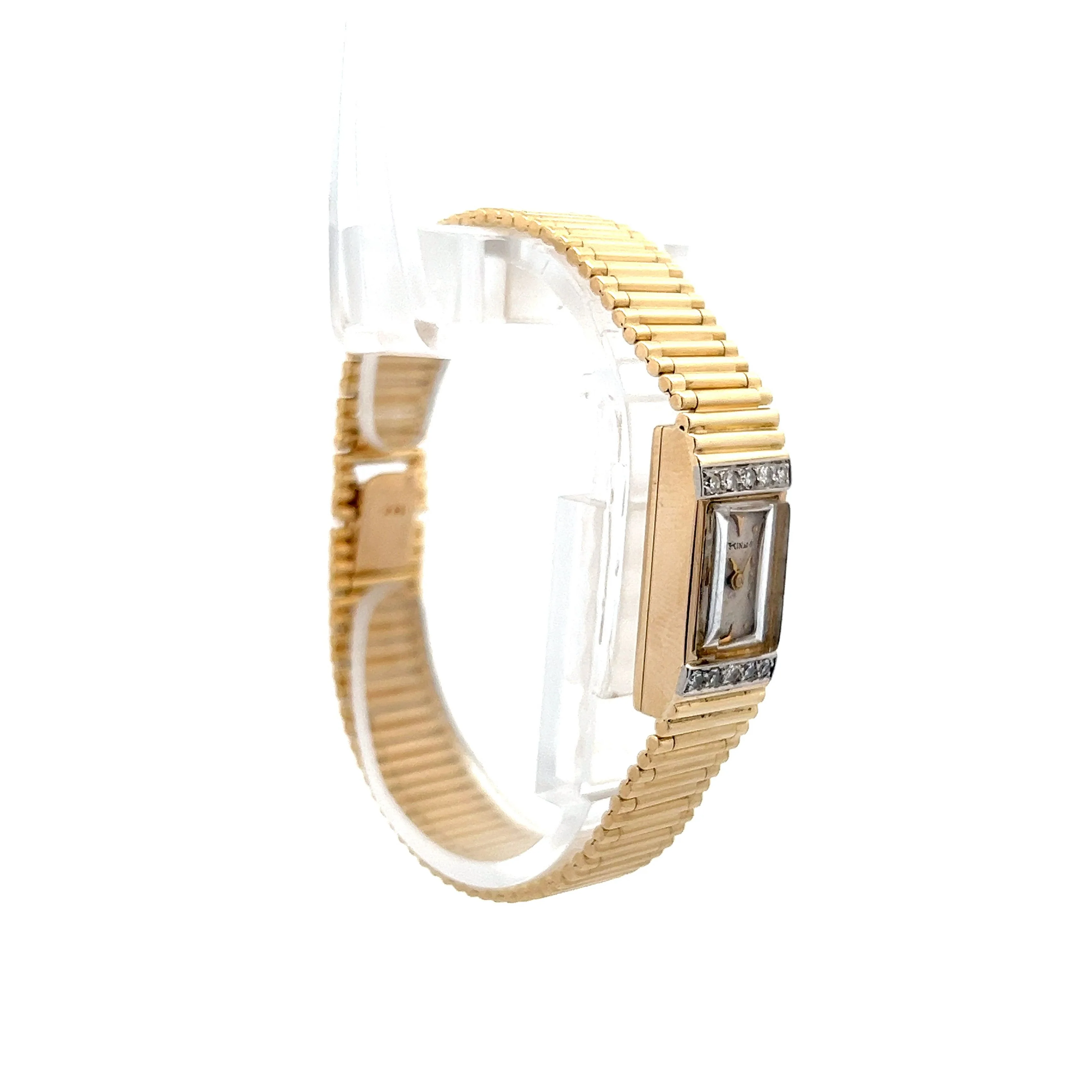 Vintage Mid-Century Lady's Watch in 14k Yellow Gold - Image 3