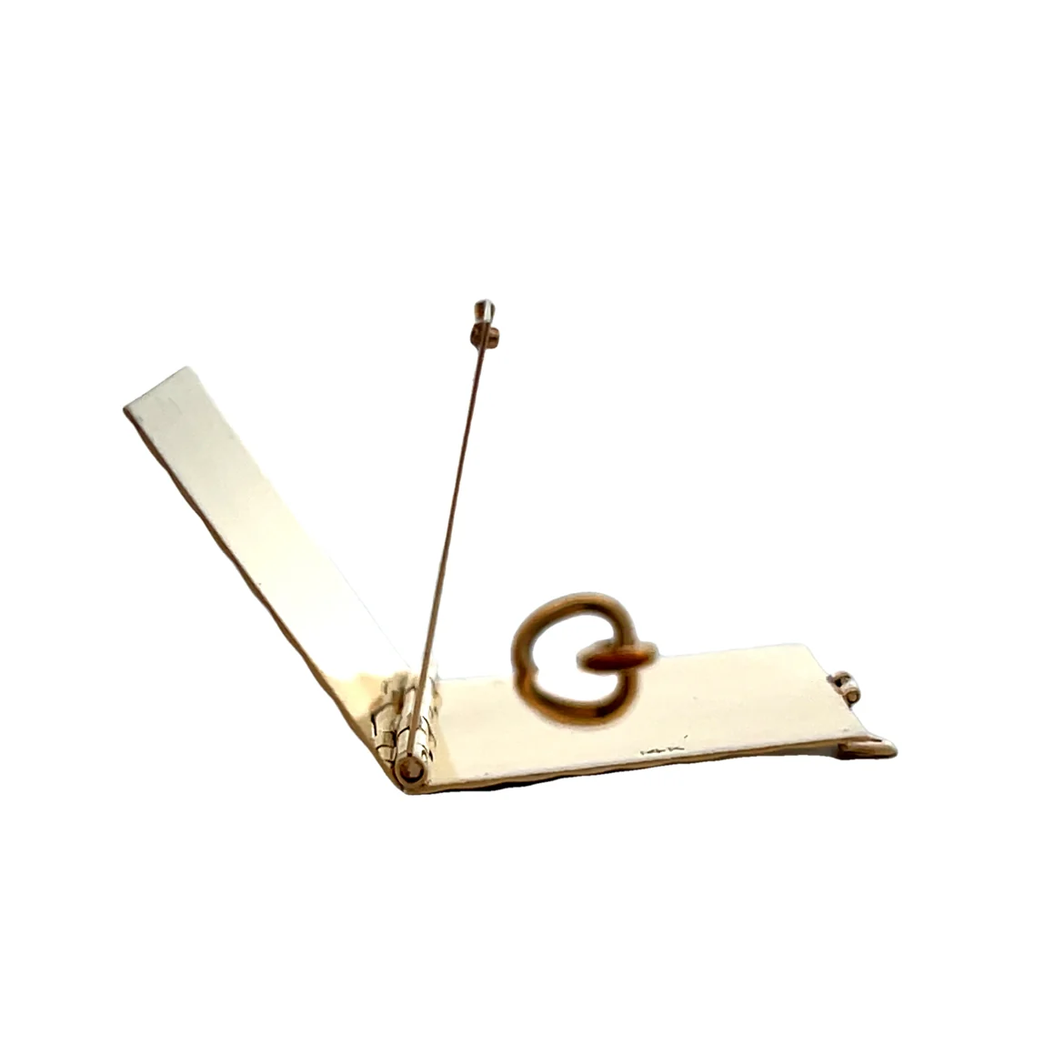 Vintage Mid-Century Locket Pendant in 14k Yellow Gold - Image 4
