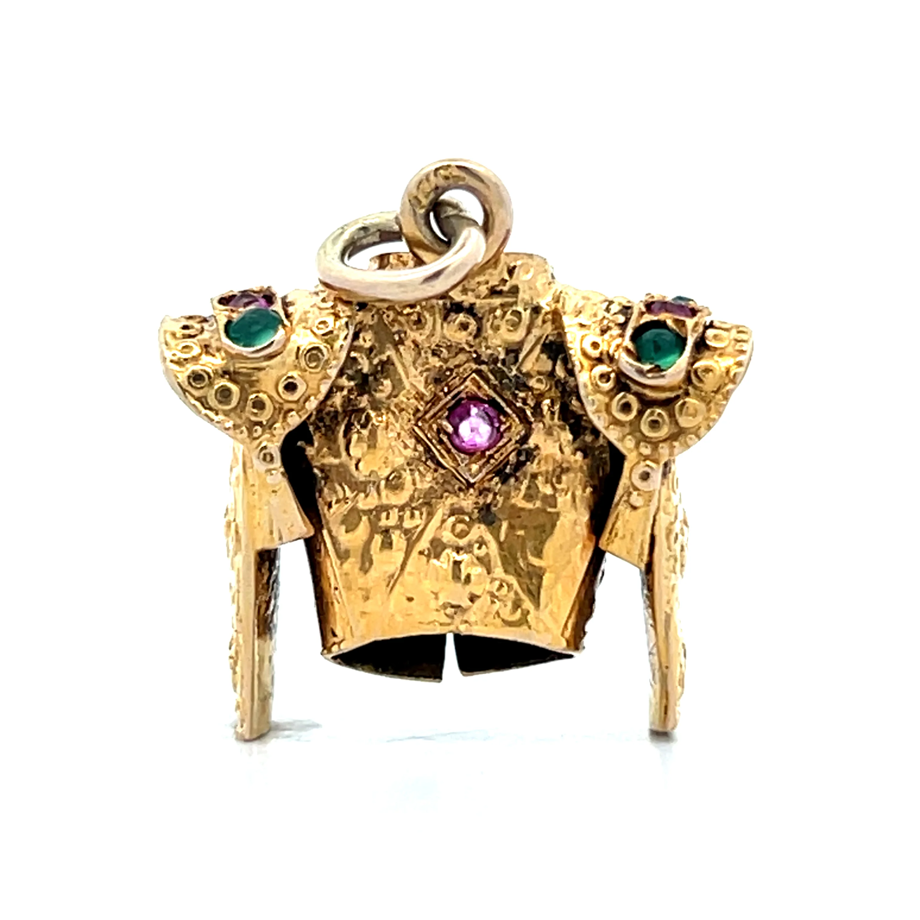 Vintage Mid-Century Matador Jacket Charm 14k - Image 4