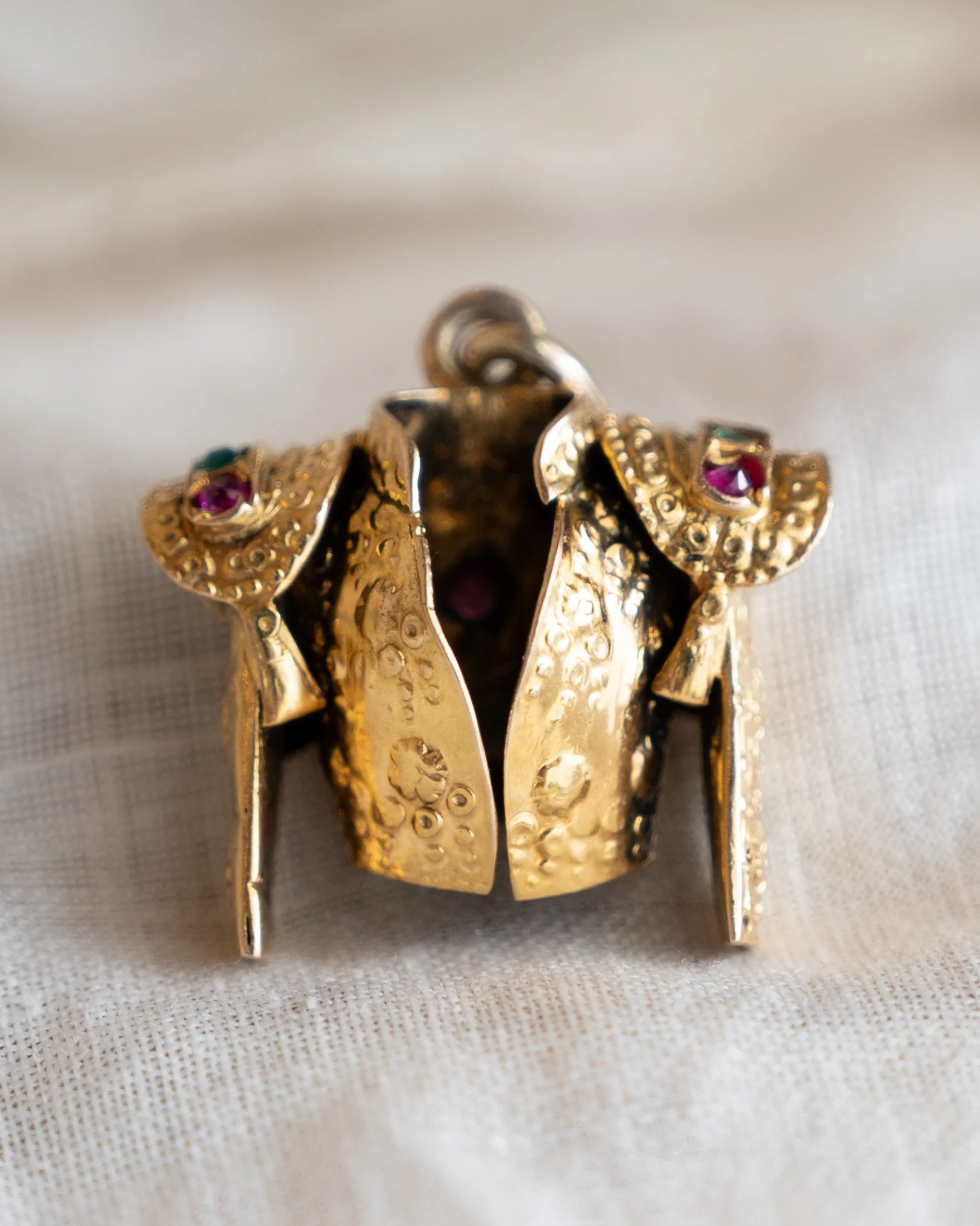 Vintage Mid-Century Matador Jacket Charm 14k - Image 5