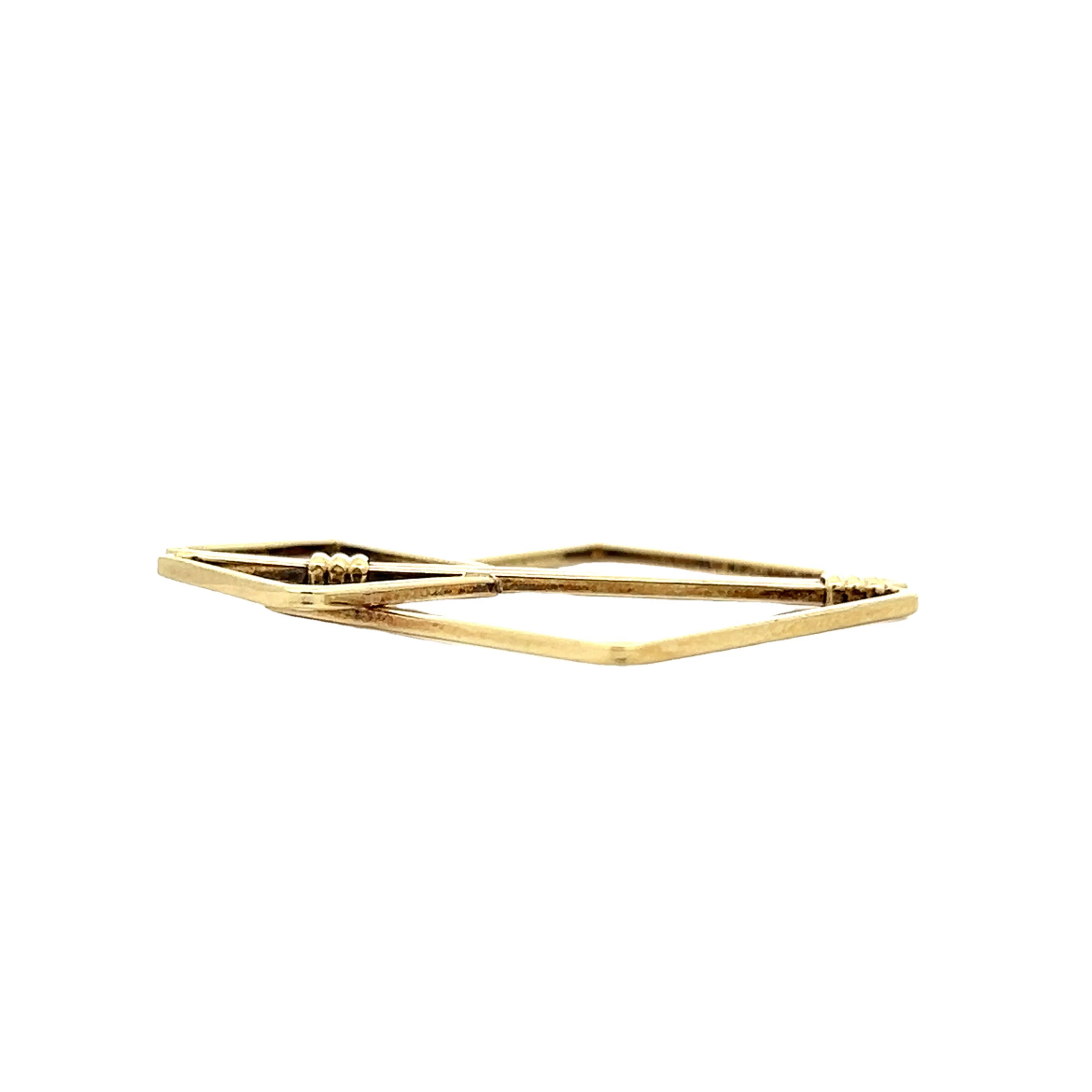 Vintage Mid-Century Money Clip in 14k Yellow Gold - Image 3