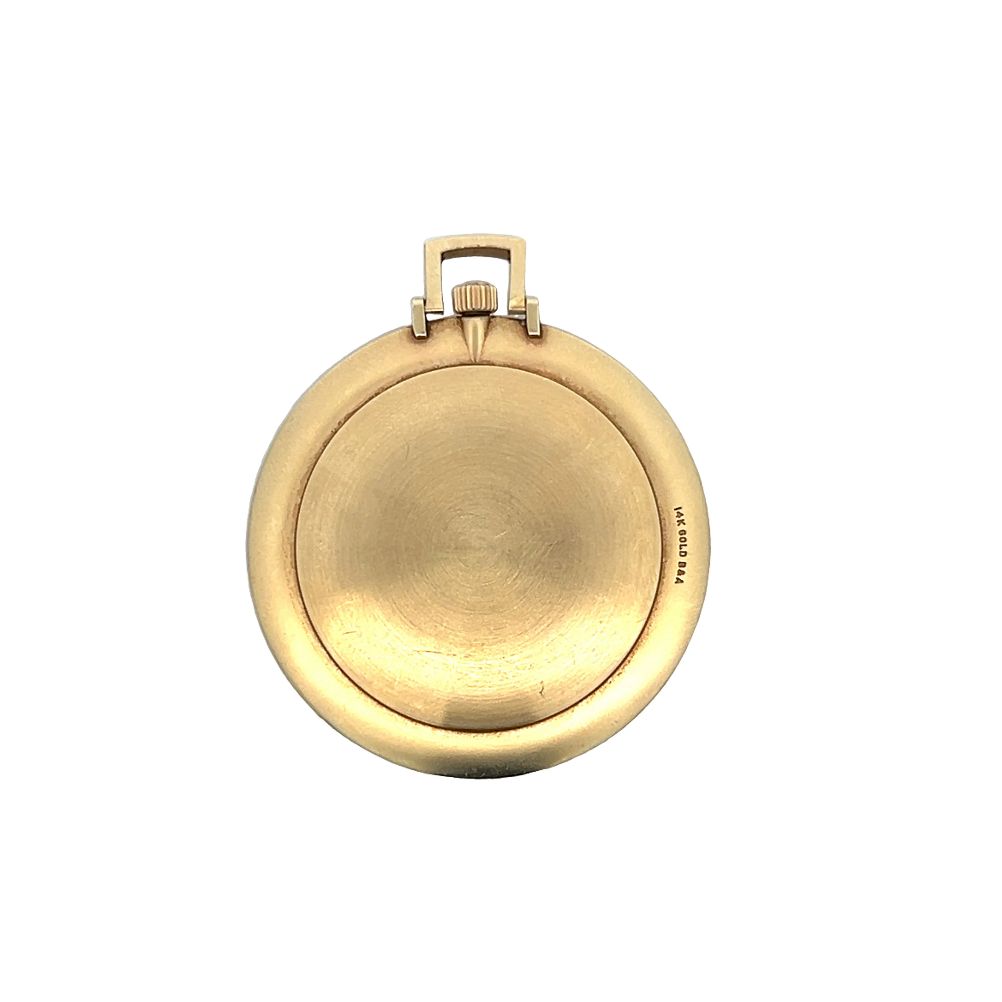 Vintage Mid-Century Omega Pocket Watch in 14k Yellow Gold - Image 2