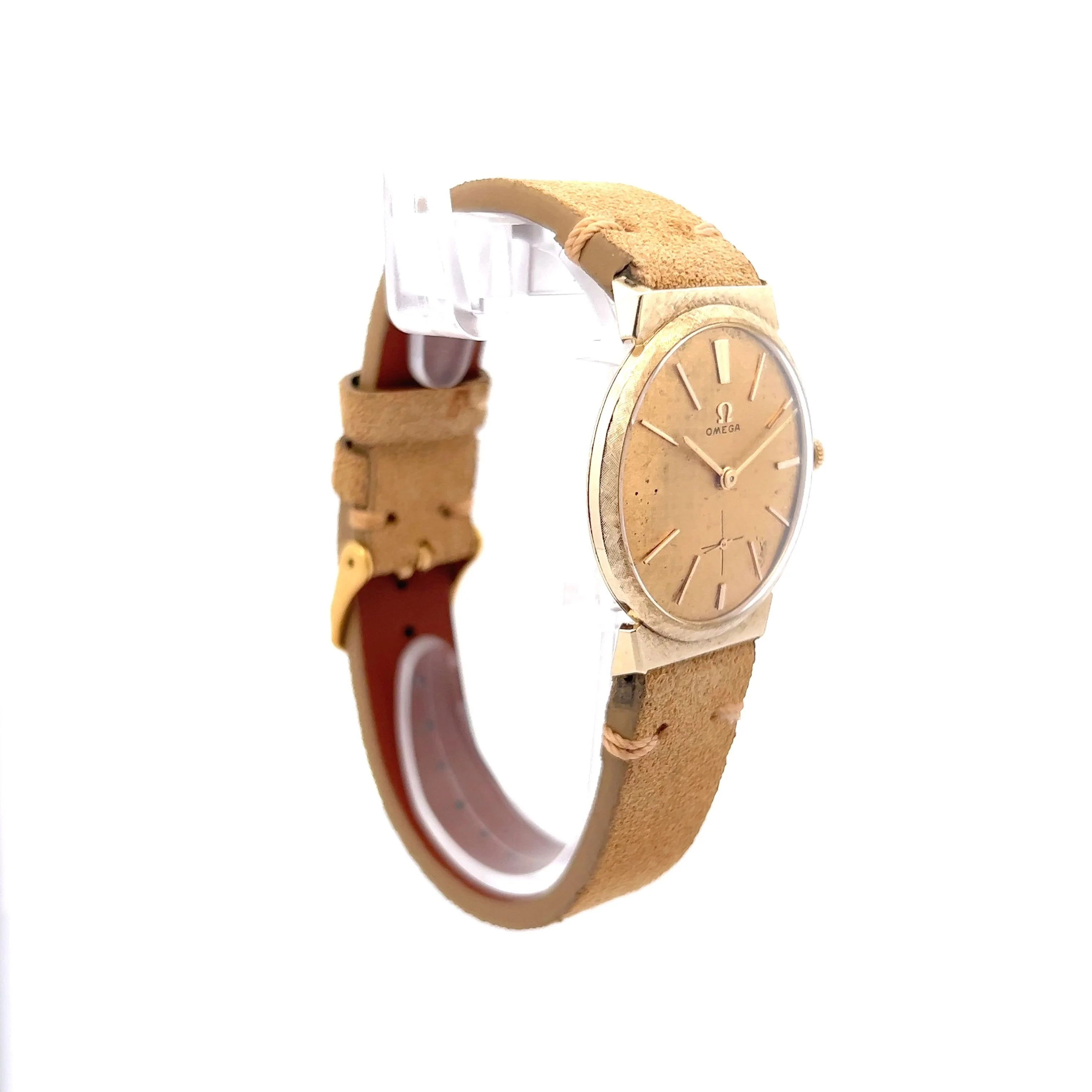 Vintage Omega Florentine 33mm Manual in 14k Yellow Gold - Image 3