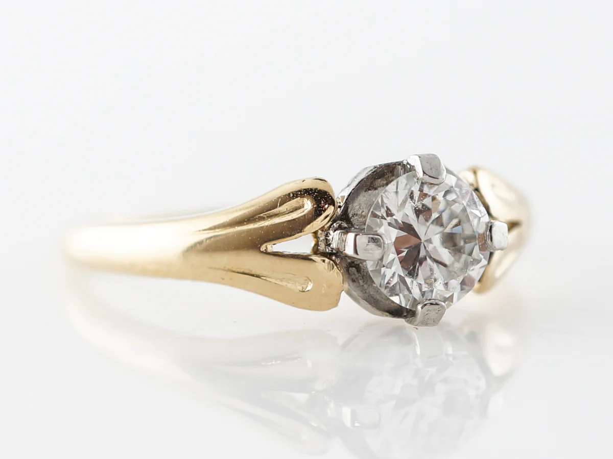 Vintage Retro Tiffany & Co. Diamond Engagement Ring in 14k - Image 5