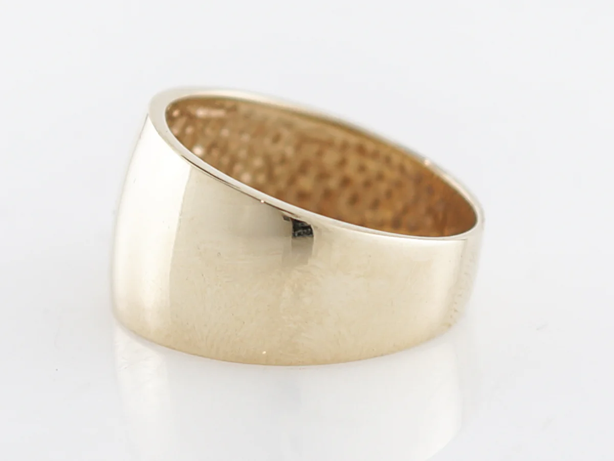 Vintage Right Hand Ring Mid-Century in 14k Yellow Gold - Image 2