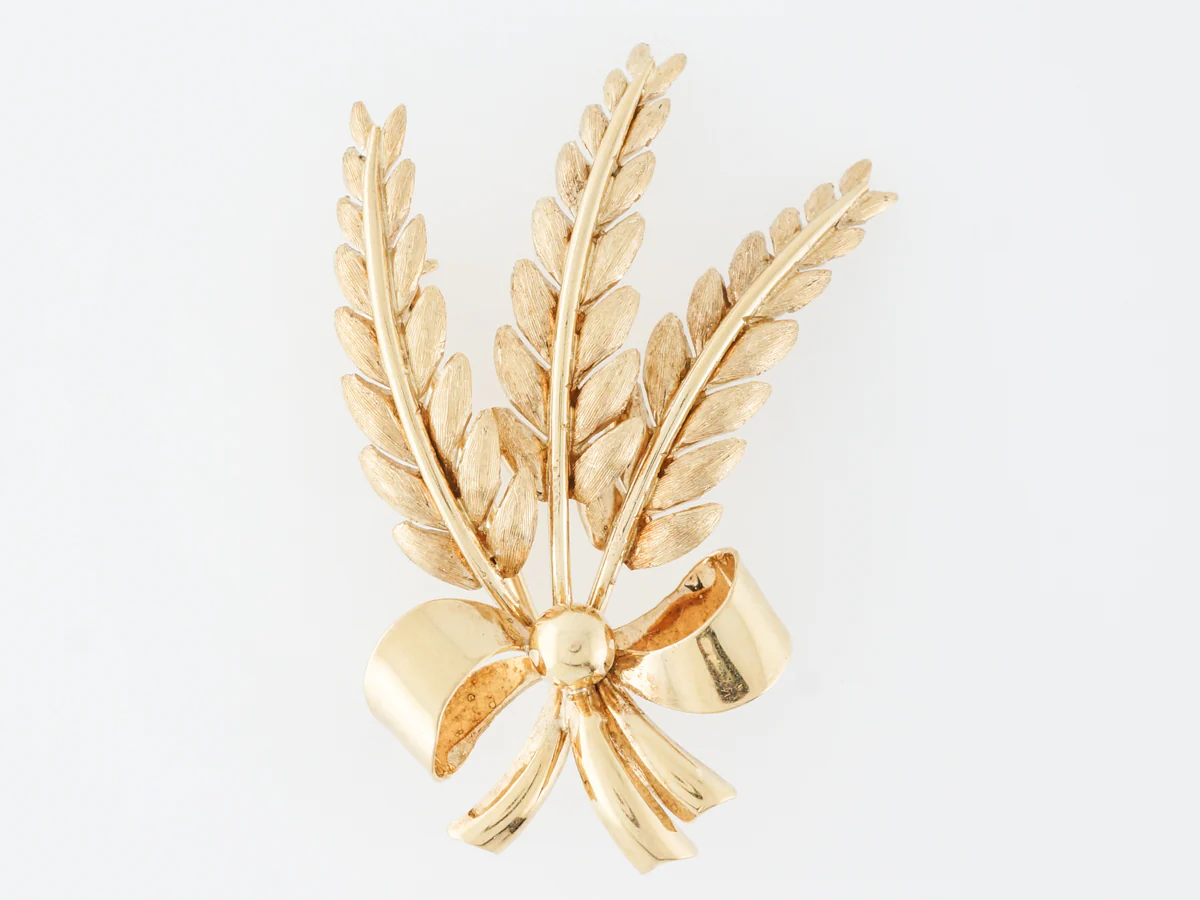 Vintage Tiffany & Co. Brooch in 18 Karat Yellow Gold