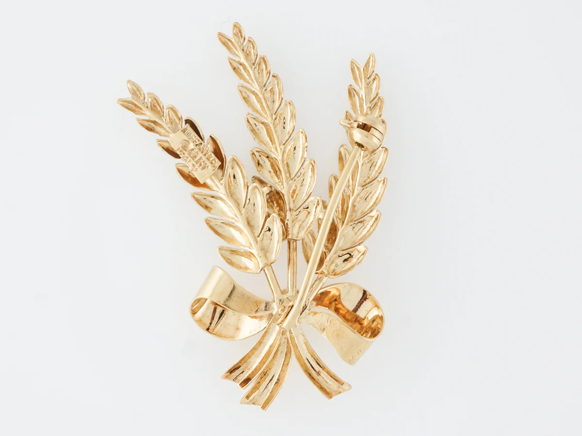 Vintage Tiffany & Co. Brooch in 18 Karat Yellow Gold - Image 2