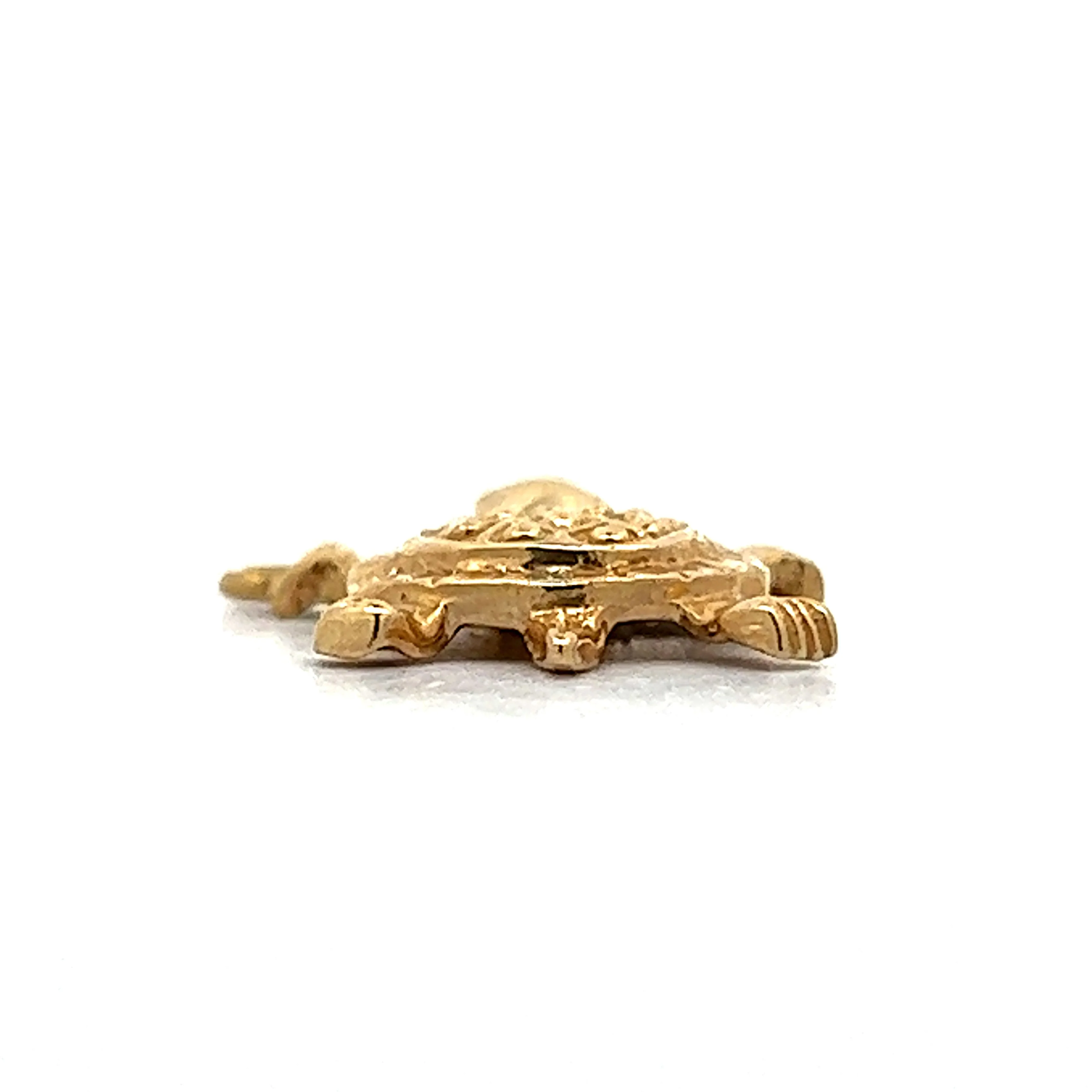 Vintage Turtle Charm in 14k Yellow Gold - Image 2