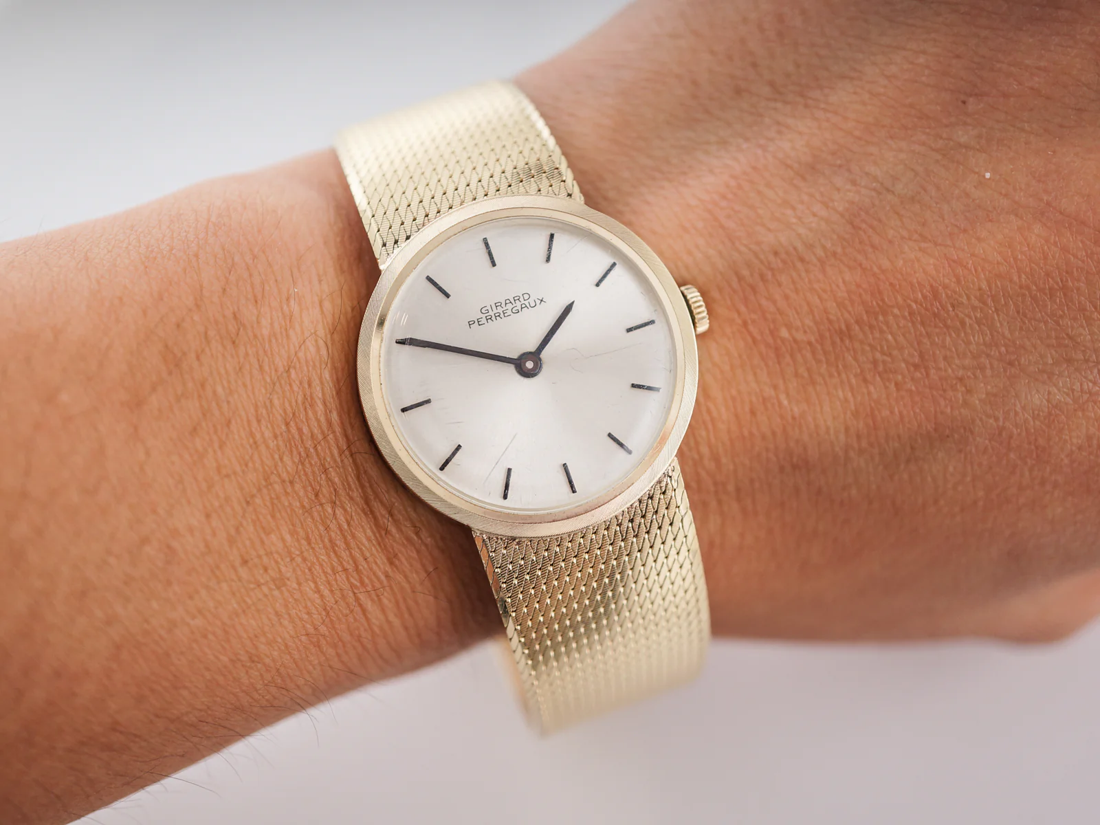 Vintage Watch Ladies Girard Perregaux 1960's Manual Wind in 14k Yellow Gold - Image 4