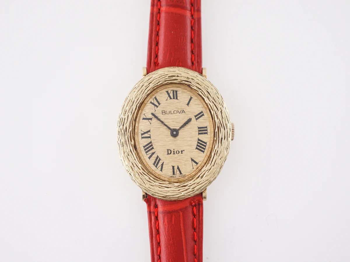 Vintage Watch Mid-Century Ladies Dior in 14k Yellow Gold