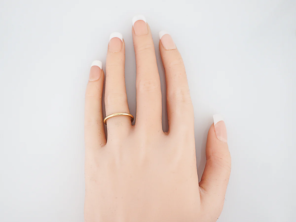 Wedding Band Modern Tiffany & Co.  in 18k Yellow Gold - Image 4