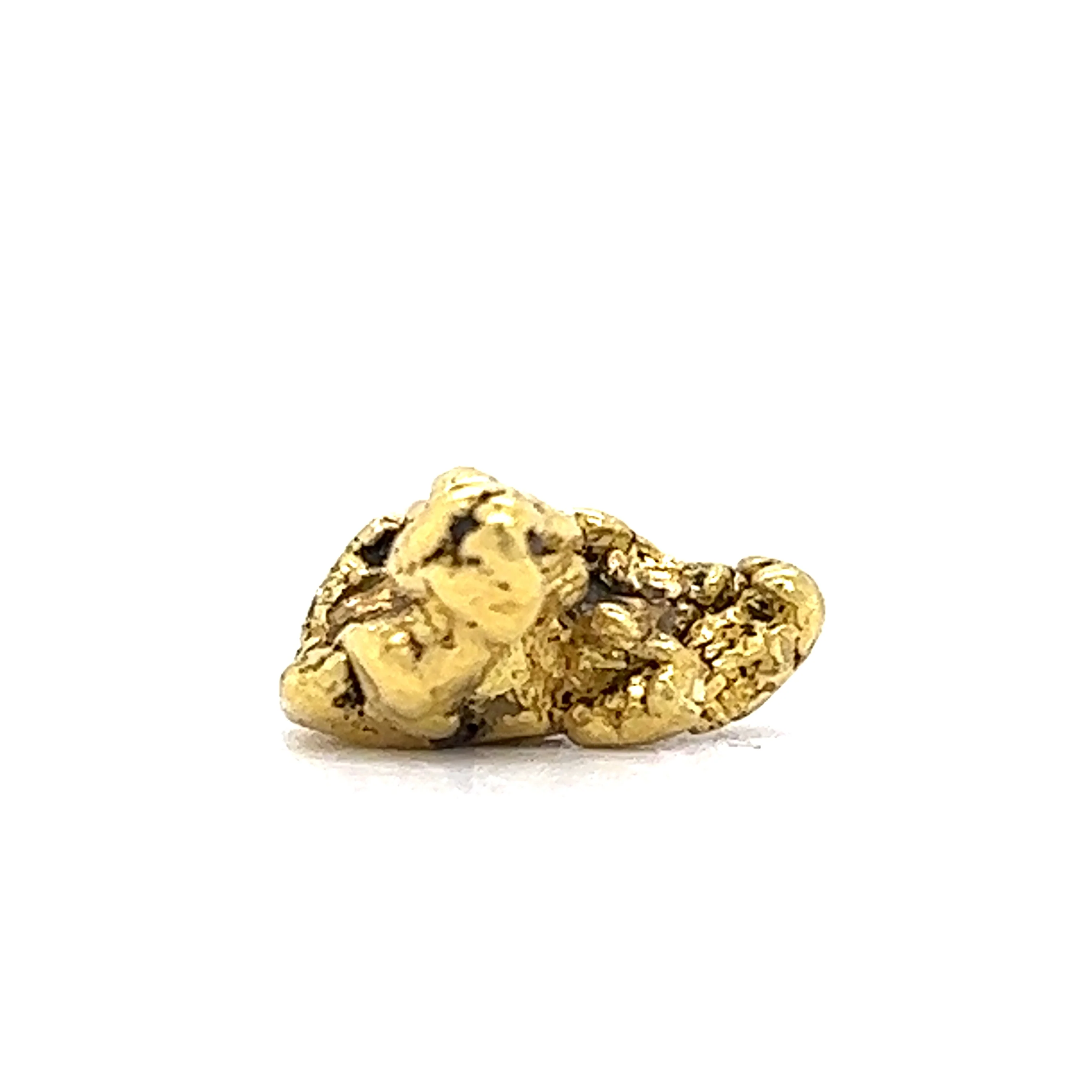 Vintage Gold Nugget Pendant Necklace in 22k Yellow Gold - Image 2