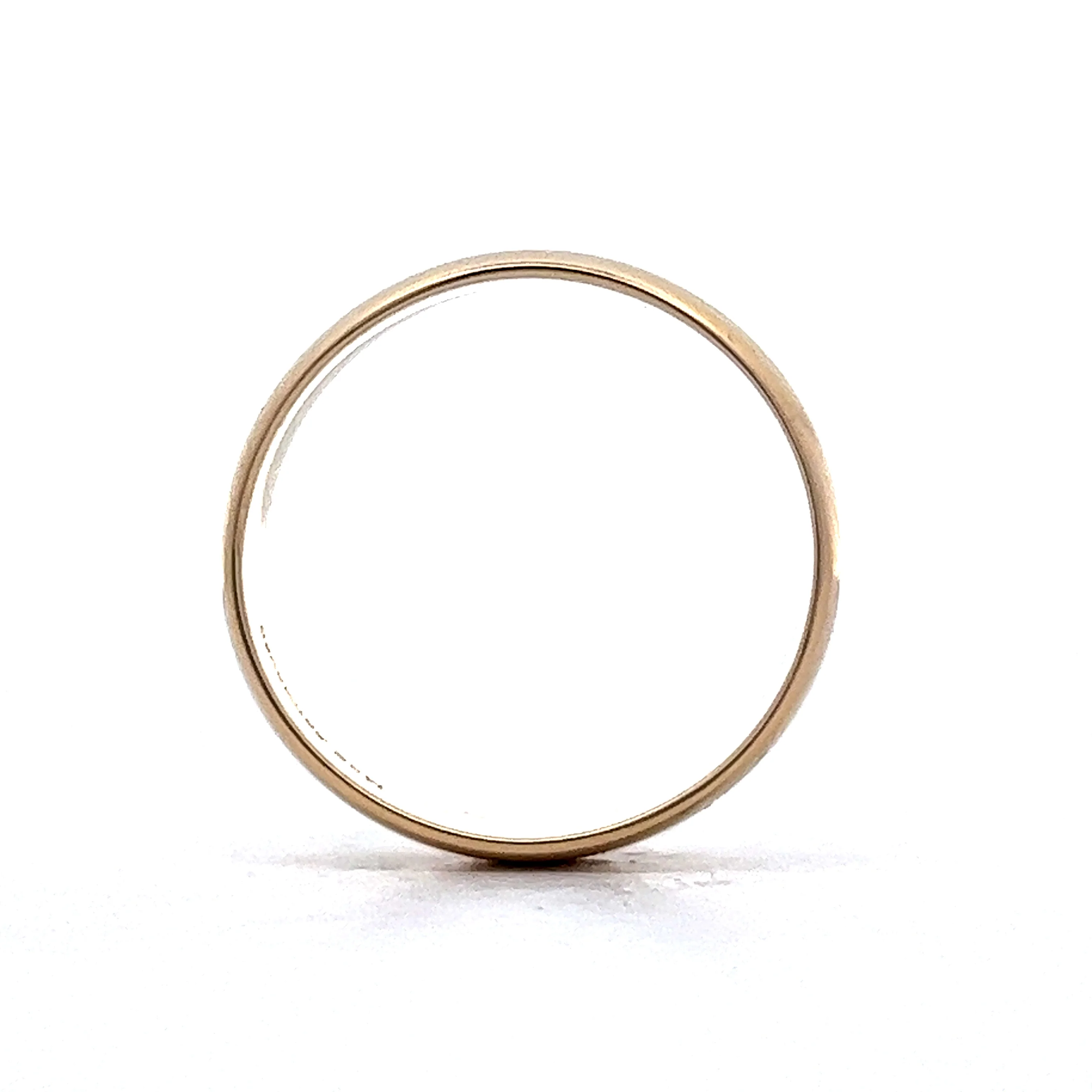 Men's 6mm Wedding Band in 14k Yellow Gold - Image 5